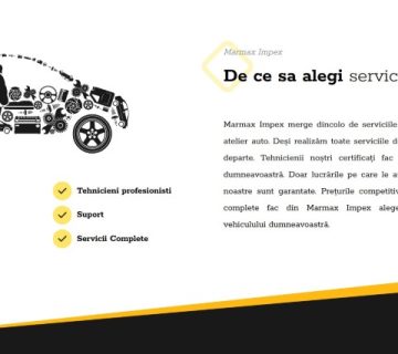 Site de prezentare service auto max 3 2 360x320