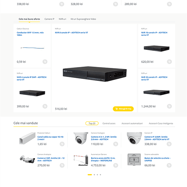 Inovateam Magazin online echipamente electrice