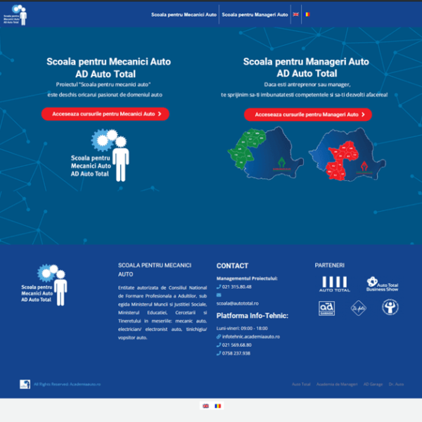 Inovateam web design academiaauto