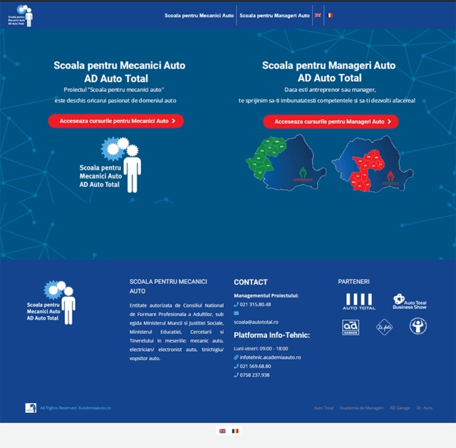 Inovateam web design academiaauto