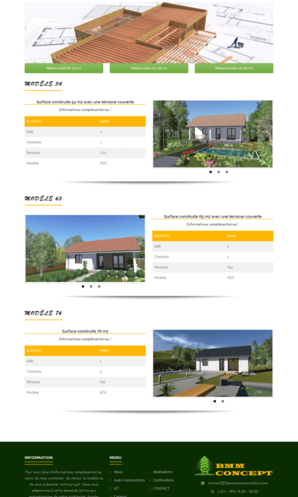 Inovateam web design lamaisonossaturebois 7