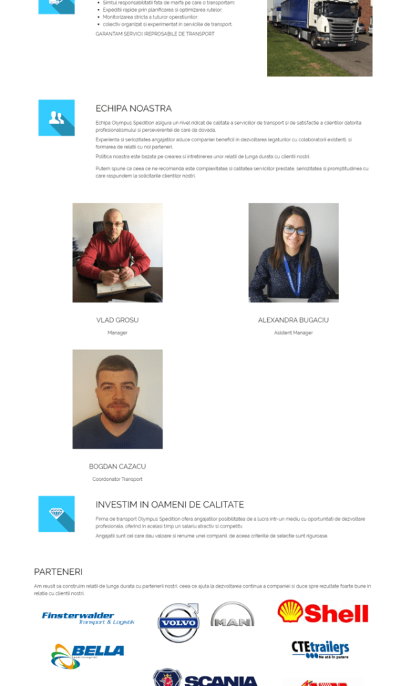 Inovateam web design olympus 2