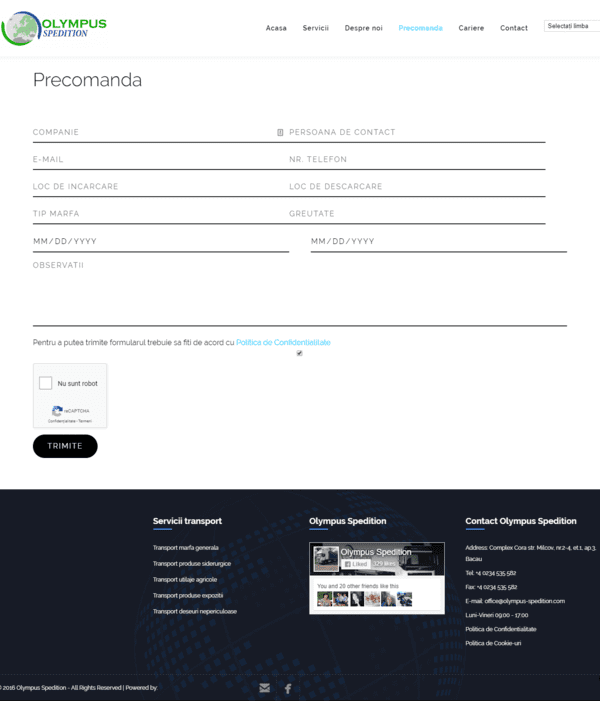 Inovateam web design olympus 3