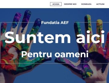 Site de prezentare fundatie 1 360x276