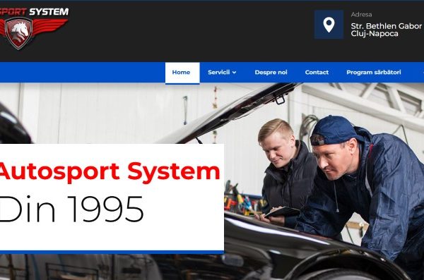 Site de prezentare service auto autosportsystem 7
