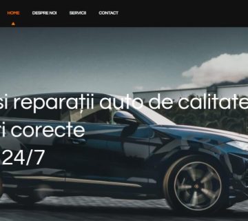 Site de prezentare service auto hdv 5 360x320