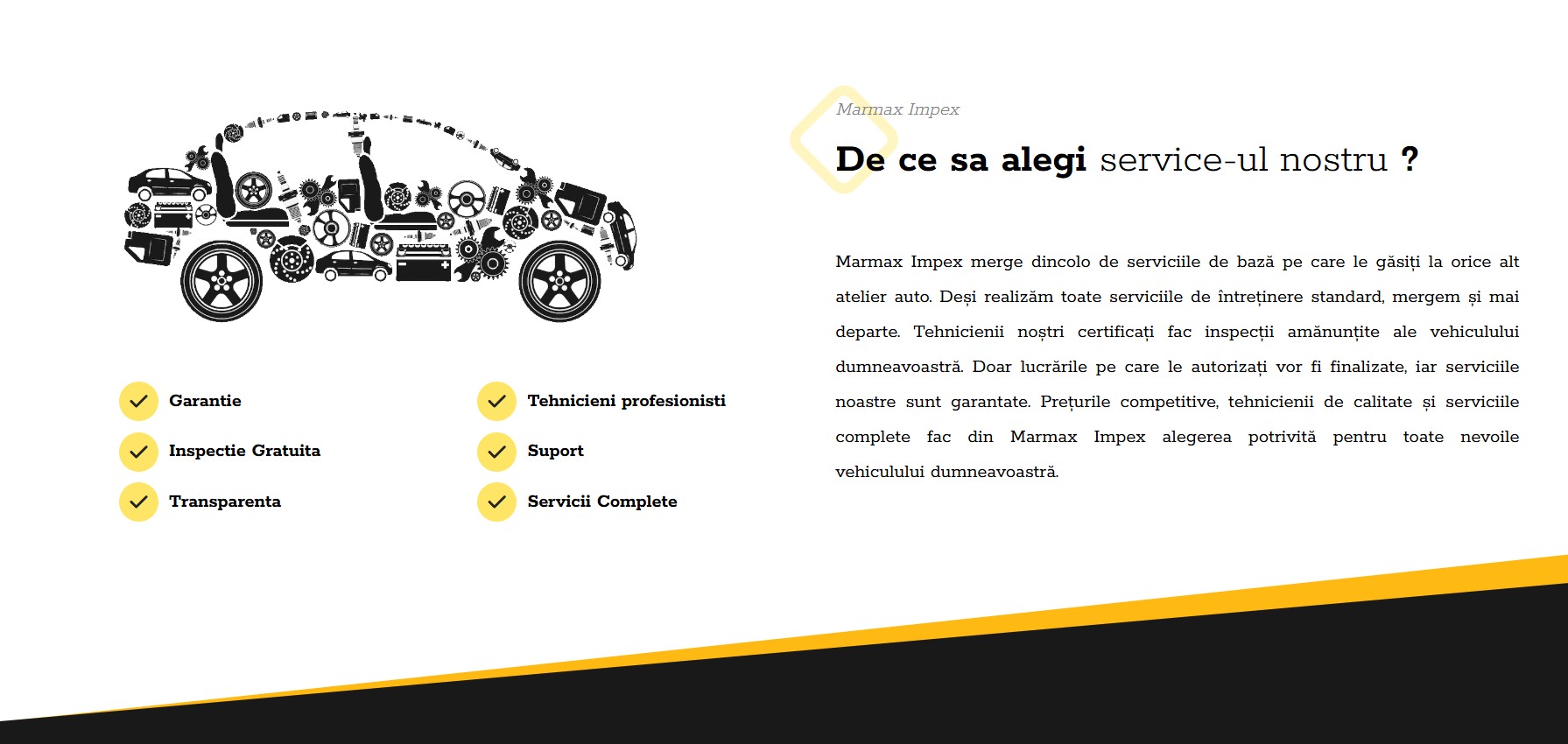 Site de prezentare service auto max 3