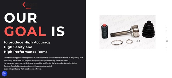 Landing page piese auto kergen 5