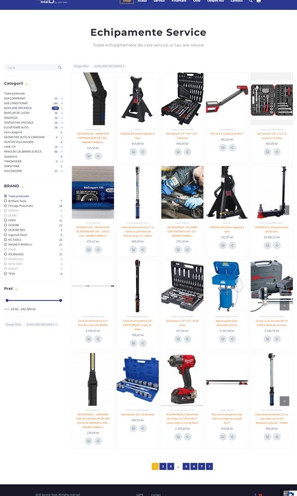 Web design scule service auto 14