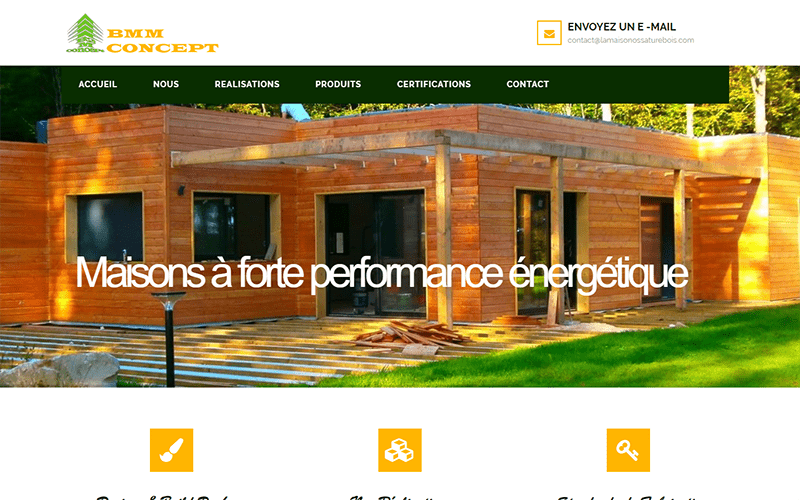 Website lamaisonossaturebois